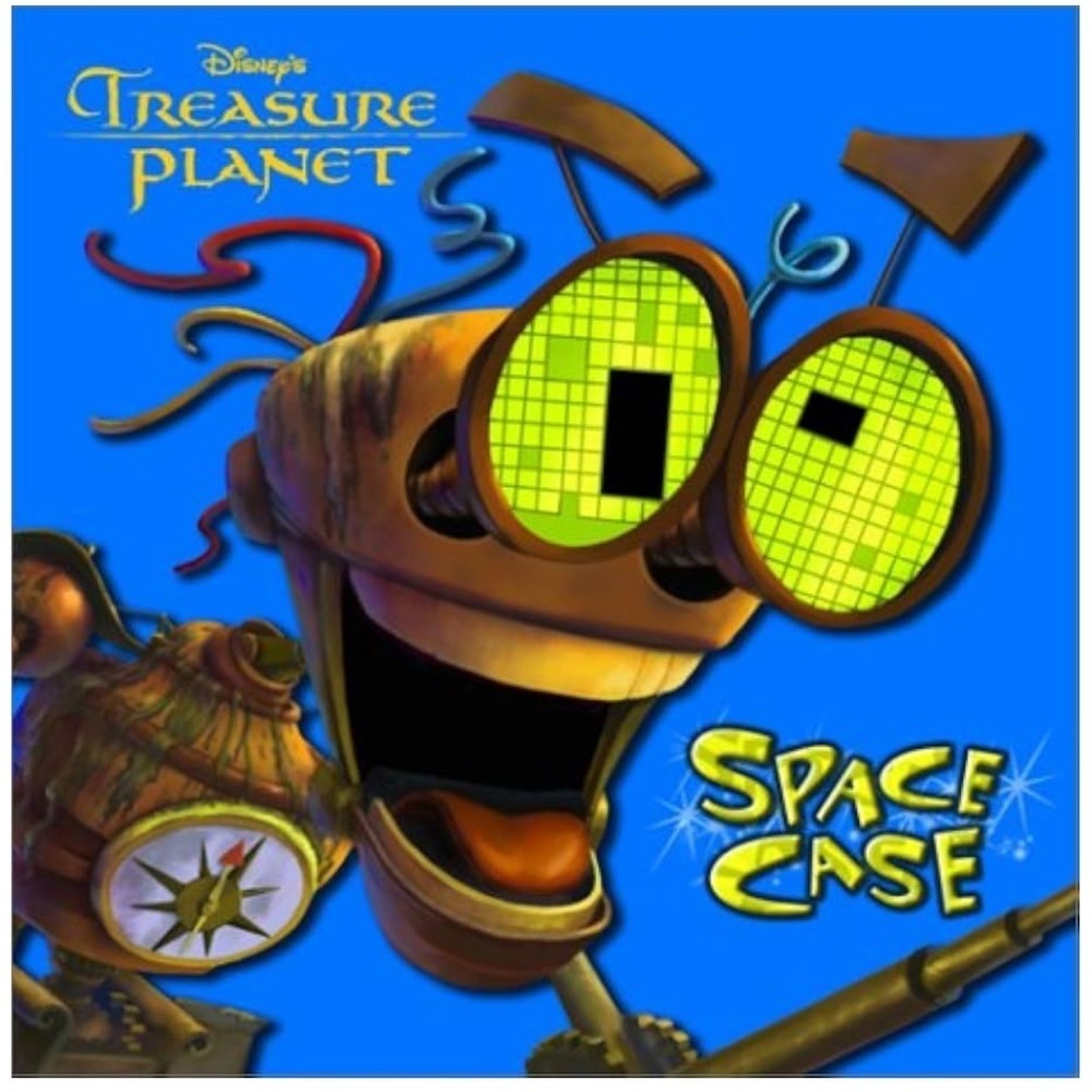 Disney Treasure Planet Space Case Poster - Blue and Yellow